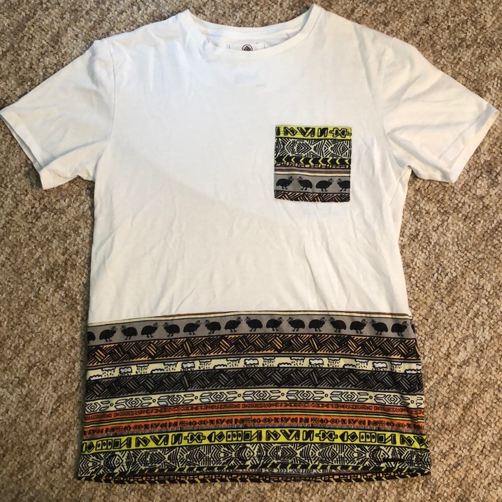 Men’s Small White T-Shirt On The Byas